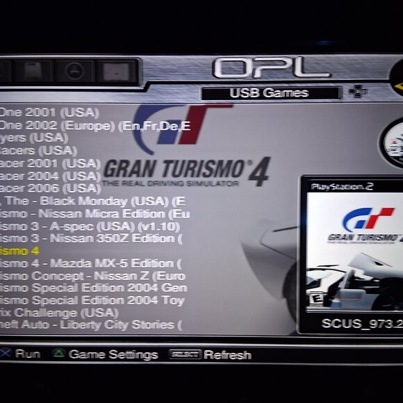 512GB, SSD for PS2 with Racing Collection - Picture 1 of 8